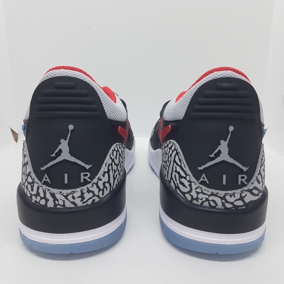 NWB Jordan Nike CD7069-004 Air Jordan Legacy 312 Low Black Wolf Grey Sz 8 - Picture 4 of 9